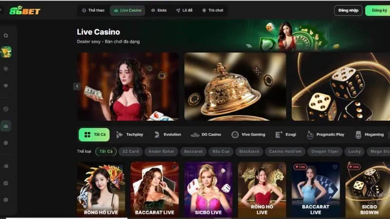 Casino live là sản phẩm nổi bật của nhà cái Casino live là sản phẩm nổi bật của nhà cái